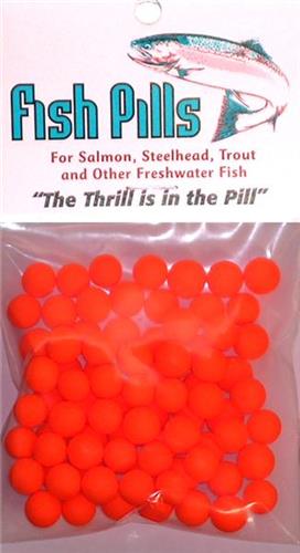 Fish Pills Standard Packs:Fluorscent Orange